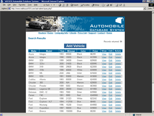 View Dealership Inventory